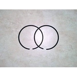 ProPart Piston Rings 50mm x 1.5mm Compatible with Husqvarna 268 and Partner K650 K700 Replaces 503 28 90-17 and 503289017