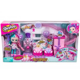 Shopkins Shoppies Pretti Pressie Party Arcade Game Exclusive & Kinstructions set