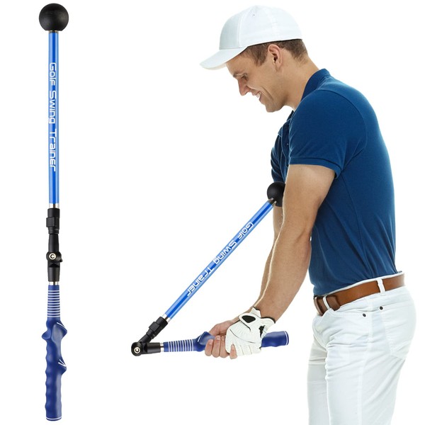 TAOTOP Golf Swing Trainer Aid Adjustable, Portable Golf Training Aid