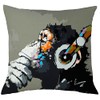 The Beach Stop Creative Chimpanzee Monkey Cushion Cover Gift Scatter