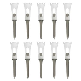 AZNABLE Golf Tee Woodtie Golf Tee Long Tee Driver Set (Black)