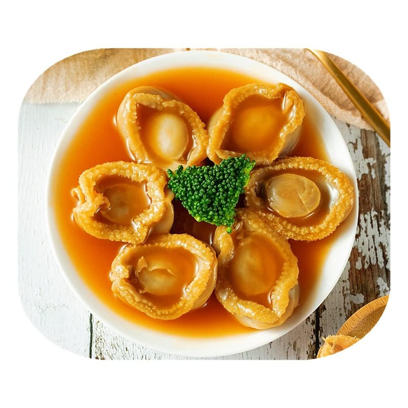 Sweet Post Braise Abalone in Oyster Sauce, Braise Abalone -