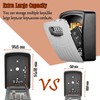 Extra Large Key Storage Security Lock,V-Resourcing Sturdy Wall Mounted Outdoor,