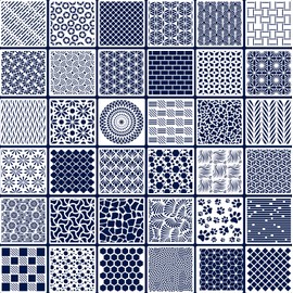 36 Pieces Geometric Stencils for Painting, 6 Inch Reusable Painting Templates for Scrapbooking Cookie Tile Furniture Wall Floor Decor Craft Drawing Tracing DIY Art Supplies