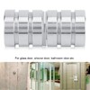 Shower Glass Door Knob Stainless Steel Bathroom Round Back-to-Back Handle