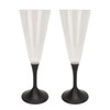 2PCS Glowing Champagne Glass Bar Nightclub Colorful Light Up Wine