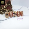 ⚜️Luxury Swarl handmade nail tips⚜️ - Long Almond / ⚜️명품스왈