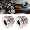 eMagTech 2PCS Hexagon Socket Wrench Plug M16x1.5mm 304 Stainless Steel