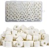 QIQN Ceramic Pipes Pack of 50 Approx. 320 g Ceramic