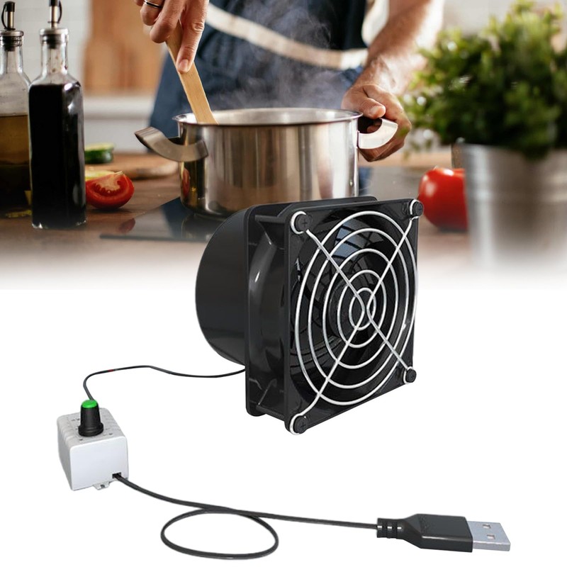 Exhaust Fan - Fume Extractor - Mini Inline Booster Absorber