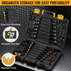 GRENPRO 23PC Flex Head Ratcheting Wrench Set SAE & Metric