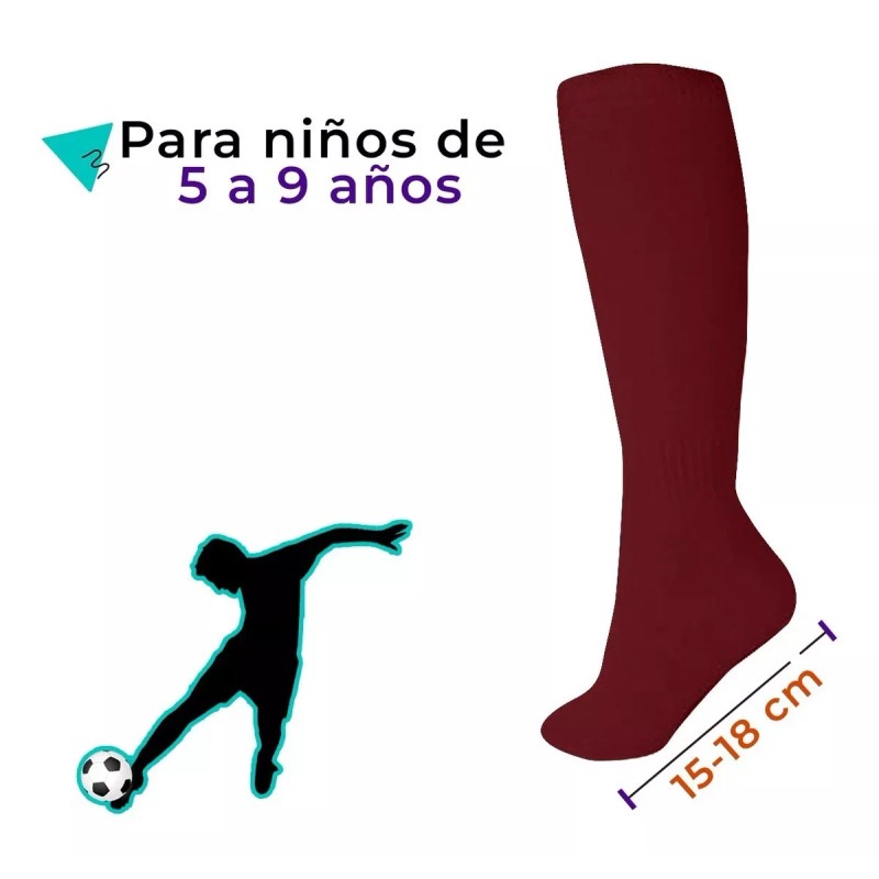 Racotex 2 Pares De Medias Calcetas De Fútbol Niños De