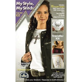 DMC My Style, My Stitch Iron-On Transfer Kit-Bohemian