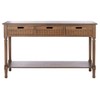Safavieh Home Collection Landers Brown 3-Drawer Console Table CNS5711C