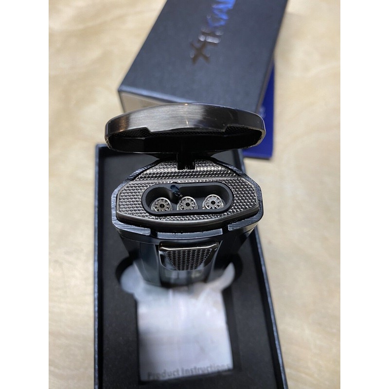 Xikar HP3 Quad Jet Flame Table Top Cigar Lighter -