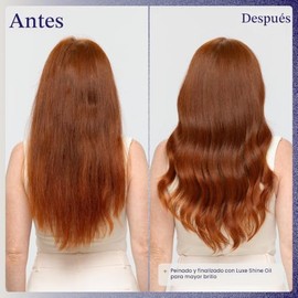 Kenra Platinum Luxe Shine Oil | Elixir nutritivo enriquecido con oro | Aumenta brillo y manejabilidad | Protección térmica hasta 450°F | Cabello medio
