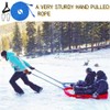 Jindizi Sled Rope Pull - Sled Cord with Carabiner |