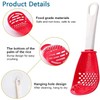 2 Packs Multifunctional Cooking Spoon, All Purpose Kitchen Tool Skimmer