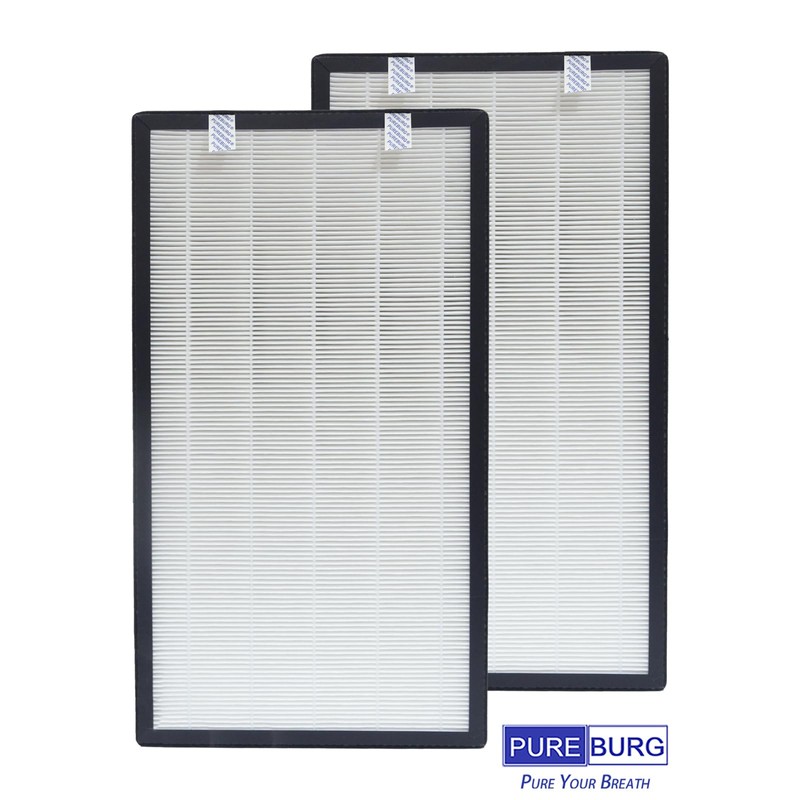 PUREBURG Replacement Filter Set Compatible with HATHASPACE HSP003 Air Purifier,