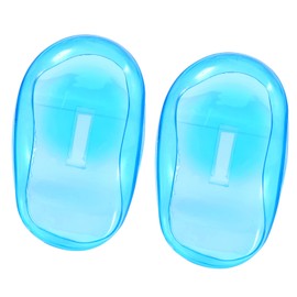 Ear Covers For Hair Dryer, ear covers for hair dryer, Cimenn 2pcs Blue Ear Cover Anti Staining Plastic Guard Earmuffs From The Dye
