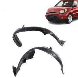 Vantage Auto Parts - Fender Liner Driver and Passenger Side Compatible with Kia Soul 2010-2011 | DIRECT REPLACEMENT | Plastic | 868122K050 868112K050 | KI1249114 KI1248114