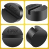 Robbor Rubber Jack Pad 3-Ton Capacity with Dia 2.9inch and