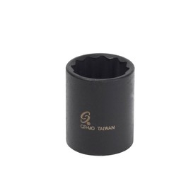 Sunex 315mz 3/8-Inch Drive 15-Mm 12-Point Metric Standard Impact Socket