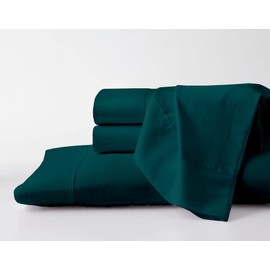 Neighbourhood Home Giza Split California King - 800-Thread-Count Giza Cotton Sheets Bedsheet 100% Egypt Grown Long Staple Cotton Soft, 21-Inch Deep Pockets 5-PC 800TC Sheets Set - Teal Blue