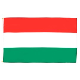 AZ FLAG - Hungary Flag 3' x 5' - Hungarian flags 90 x 150 cm - Banner 3x5 ft - Drapeau Hongrie
