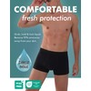 AIRCUTE Urine Incontinence Underwear for Men Washable Leak Proof Absorbency