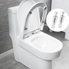 6 Pack Toilet Seat Fittings, Toilet Seat Bolts, Quick Release