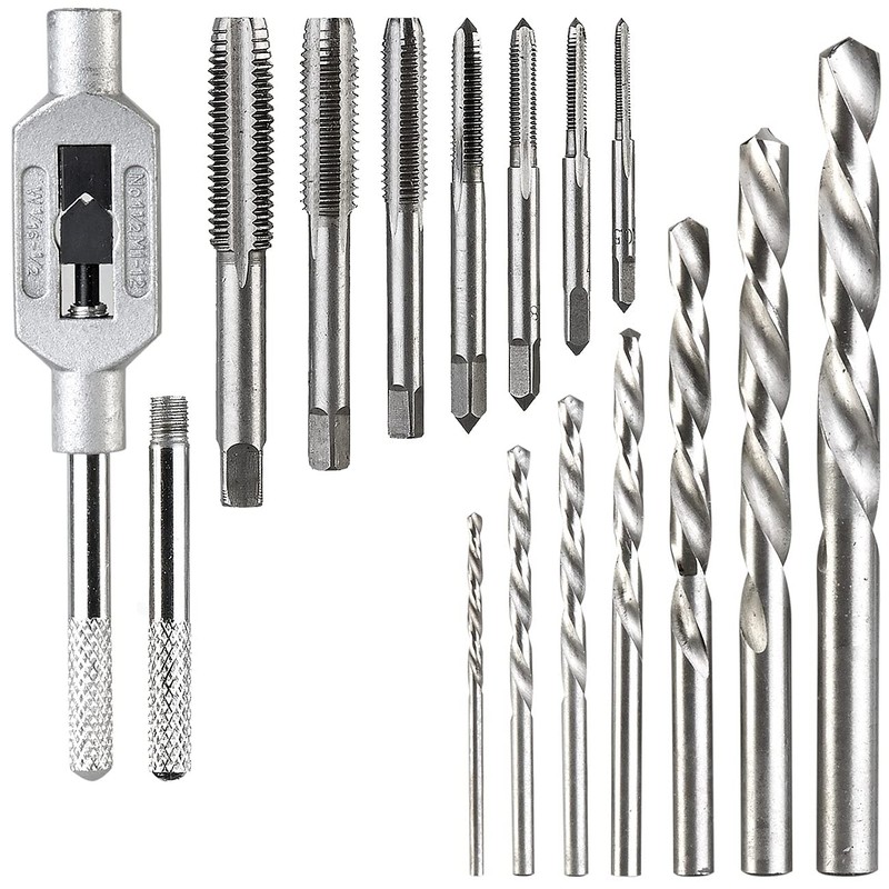 AGT Tap and Die: Drill & Tap Set for Metal