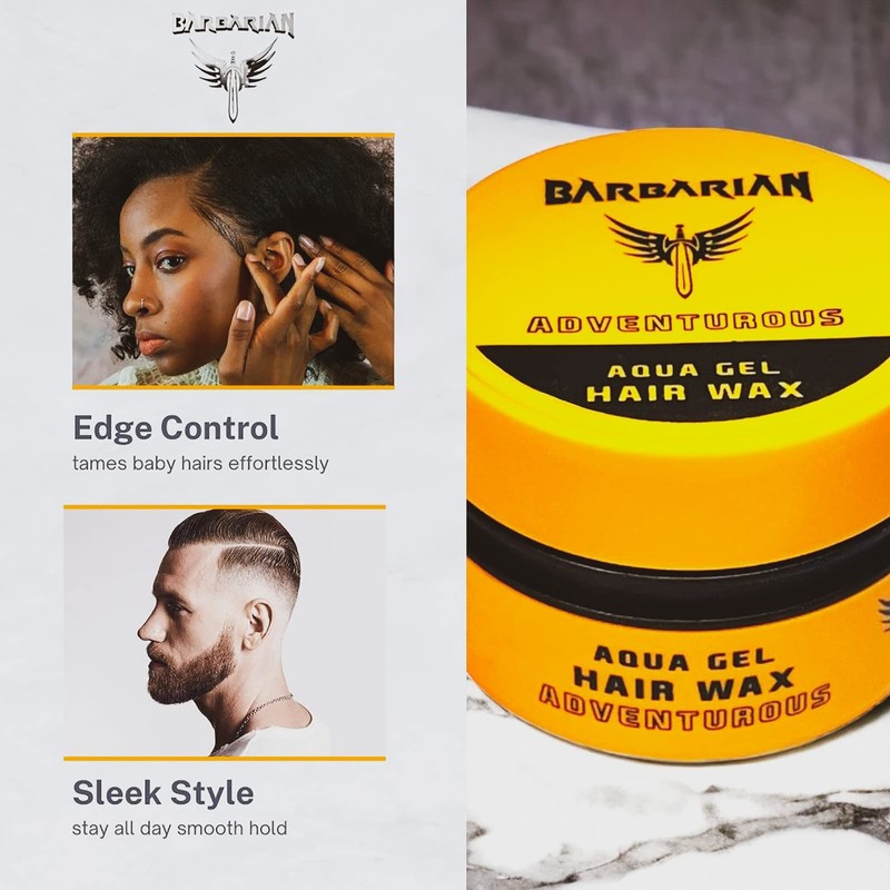 Barbarian Hair Gel Wax Max Hold (Warrior)