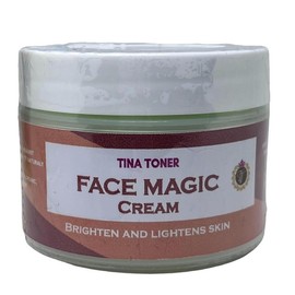 TINA TONER FACE MAGIC { TRAVEL SIZE } anti-dark spot Clean Face, Dark Spot Remover with Vitamin C, Retinol, Collagen,
