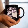 Alles Gute zum Valentinstag mit rosa Herzen Tasse Perfekter Kaffeebecher