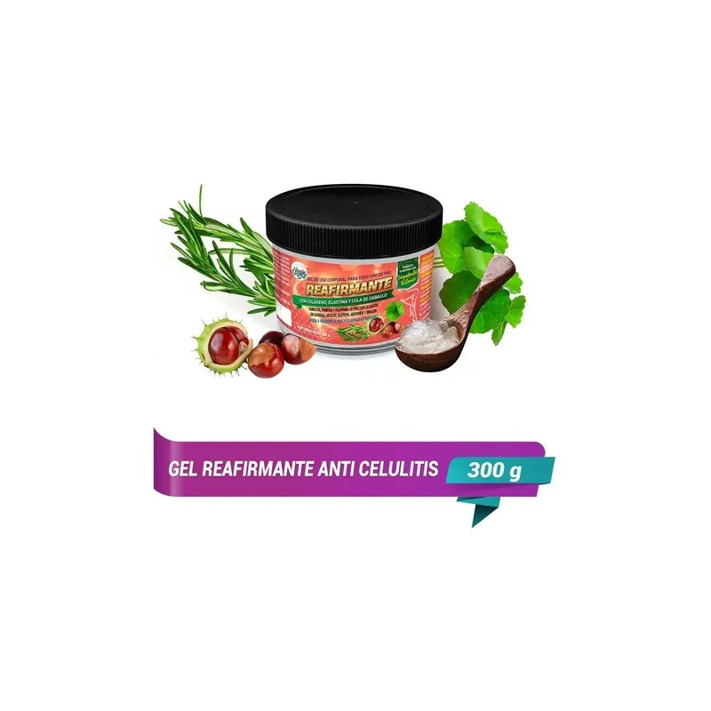 Gel Kryofit Reductor Abdomen Reafirmante Para Panza Cintura Mentolada