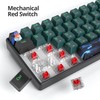 Ussixchare 60 Percent Gaming Keyboard 60% Mechanical Keyboard LED Backlit