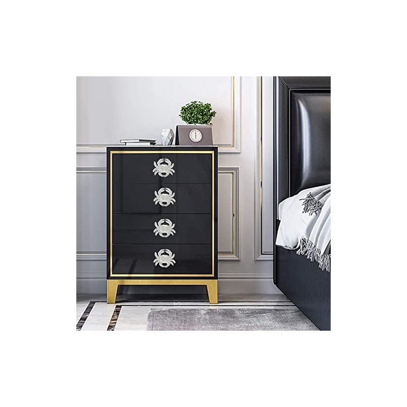 DPOWERFUL Retro Cast Iron Drawer Pulls Handles for Dresser Cupboard