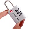 OW-Travel TSA Approved Luggage Locks Suitcase Locks with Indicator Open