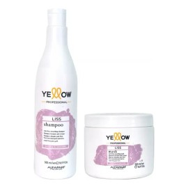 Yellow Liss Shampoo 500 Ml + Mascarilla Liss 500 Ml
