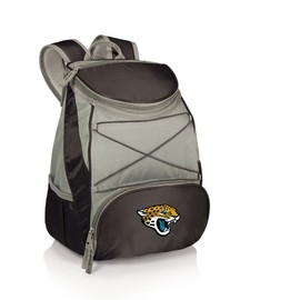 PICNIC TIME Black Jacksonville Jaguars PTX Backpack Cooler
