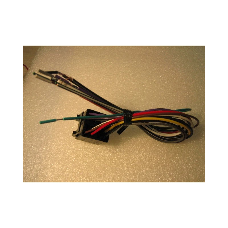 Jensen Heavy Duty Short DIN Stereo JHD1130WP, JHD22 Wire Harness