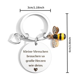 LmashRbaiw Keyring teacher, farewell gift, teacher, farewell gift, teacher gift, thank you gifts, teacher, gift for teacher, primary school, d'Alene to