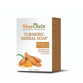 JABÓN DE HERBAS TURMERIC CON ALOE VERA Y MIEL                                                                                                         