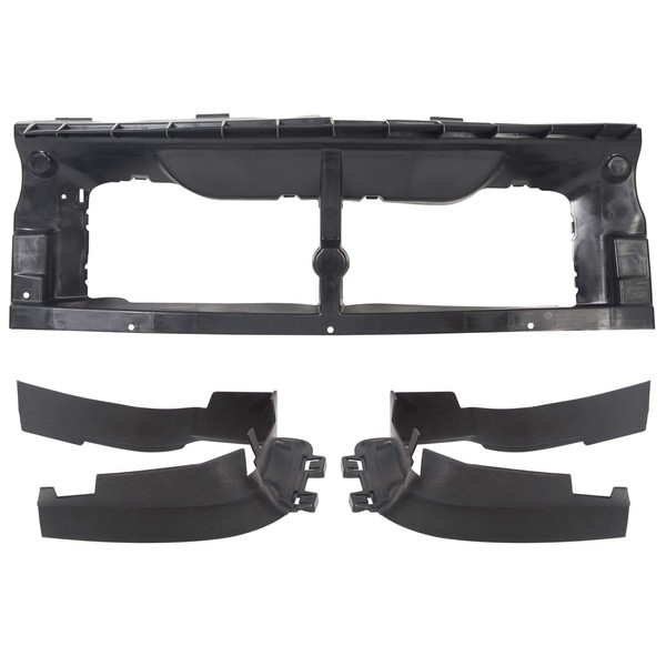 Front Bumper Fascia Support Black Compatible with 2008-2014 Dodge Challenger