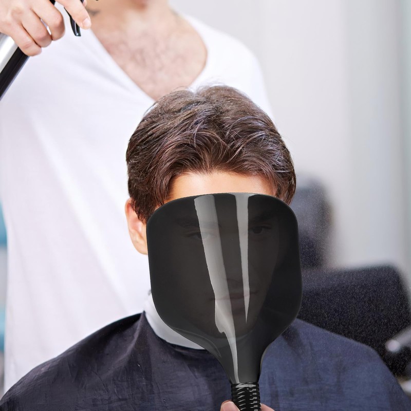MHFOOU Barber Salon Faces Shields,Plastic Reusable Hairspray Face Protector Hairspray