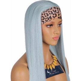 Fuhsi Diadema Peluca Para Las Mujeres De Color Verde Menta S