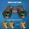 Kylietech Binoculars for Adults, Kylietech 12x42 Binoculars with Tripod, Waterproof