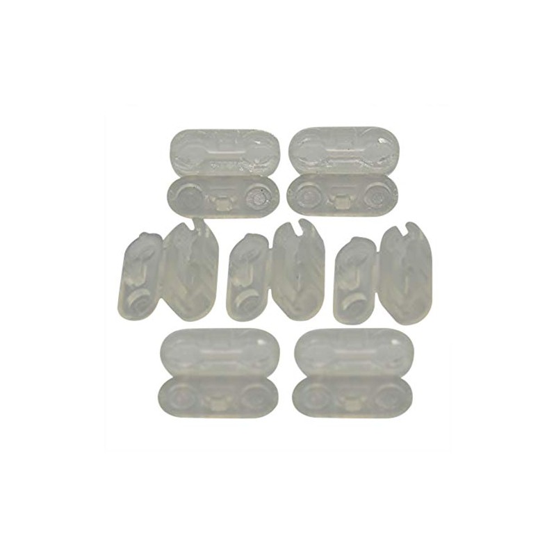 HomeAmore 7 PK Blind-Shades Chain Connectors [Clear]