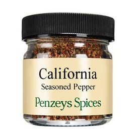 California Style Seasoned Pepper By Penzeys Spices 1.0 oz 1/4 cup jar (Pack of 1)